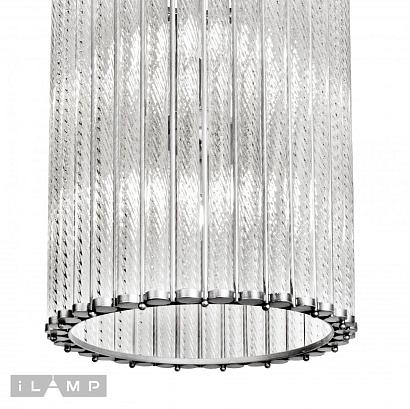 подвесная люстра ilamp manhattan md0266-6 silver, доставка по Казахстану 