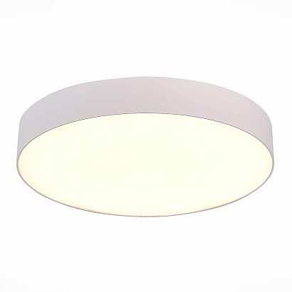 Потолочные ST606.532.48 Светильник потолочный Белый LED 1*48W 3000K 4 320Lm Ra>85 120° IP20 D400xH55 185-265V, доставка по Казахстану 