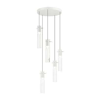 люстры 5058/25lb pendant odl24 325 подвесной светильник led 5*5w 3000k scrow, доставка по Казахстану 