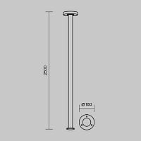 Садово-парковый светильник Outdoor O529FL-L30B3K NAIL