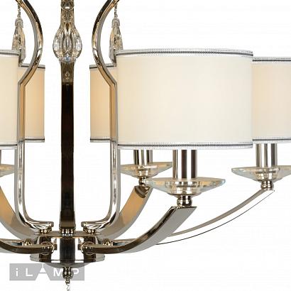 люстры подвесная люстра ilamp urban 88189/6 cr, доставка по Казахстану 