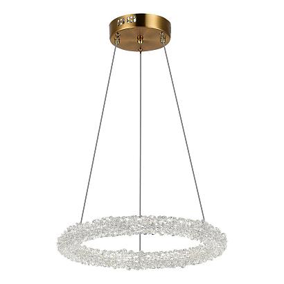 люстры sl6110.203.01 люстра подвесная st-luce золотистый/золотистый led 1*25w 3000 - 6500k, доставка по Казахстану 