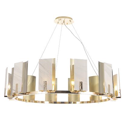 люстры подвесной светильник crystal lux deluxe 1540/312, доставка по Казахстану 