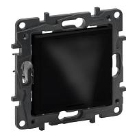 NILOE STEP Вывод кабеля с фиксатором IP21, цвет Чёрный