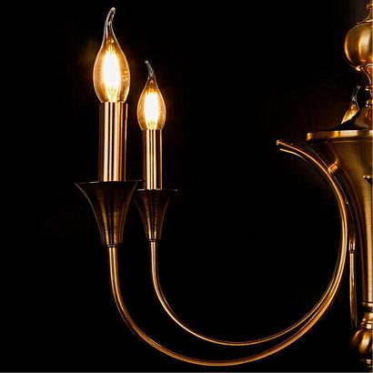 люстры подвесная люстра arte lamp collinetta a4094lm-6pb, доставка по Казахстану 