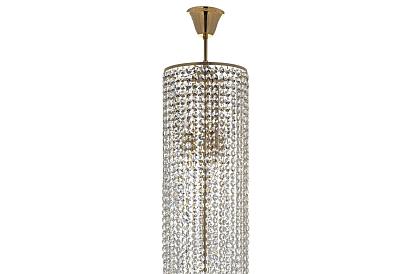 люстры подвесная хрустальная люстра arti lampadari stella e 1.3.20.105 g, доставка по Казахстану 