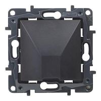 NILOE STEP Вывод кабеля с фиксатором IP21, цвет Чёрный