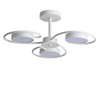 люстры 5657/36cl ledio ln23 белый светильник потолочный led 36w 1620лм 3000-6000к 220v evin, доставка по Казахстану 