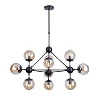 Дополнительная картинка Подвесная люстра Arte Lamp BOLLA A1664SP-10BK