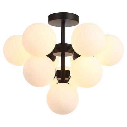 потолочная люстра lussole loft wilcox lsp-8382, доставка по Казахстану 