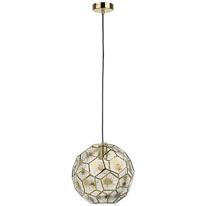 724212 (md2203-1s) люстра fermo 1х40w e27 золото (в комплекте), доставка по Казахстану 