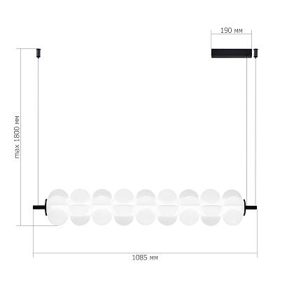 люстры sl6121.413.01 светильник подвесной st-luce talisman, доставка по Казахстану 
