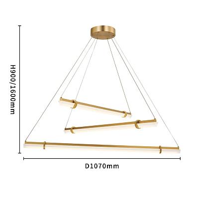 люстры подвесной светильник stav 4553-3p, доставка по Казахстану 