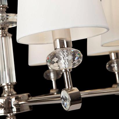 люстры подвесная люстра maytoni riverside mod018pl-06ch, доставка по Казахстану 