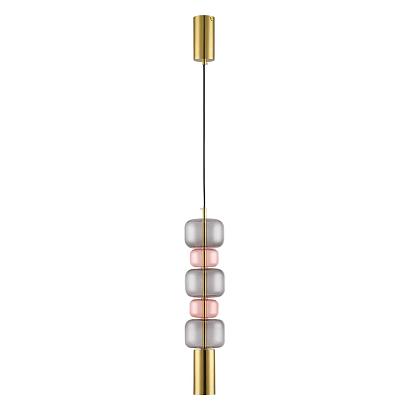 6504/1a suspentioni ln23 бронза, розовый, серый подвесной светильник gu10 50w 220v verona, доставка по Казахстану 