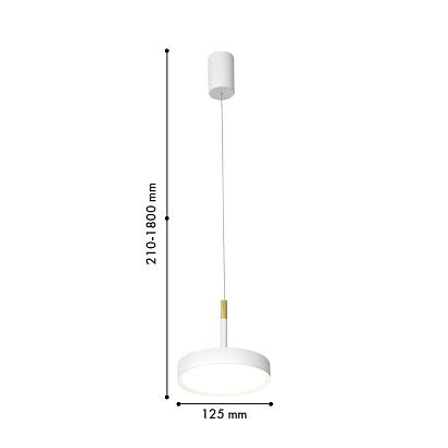 подвесной светильник piller 4505-1p, доставка по Казахстану 
