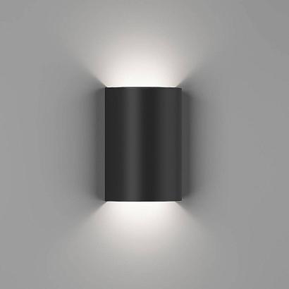 Настенный светильник TUBE, черн., 6Вт, 3000K, IP54, GW-6805-6-BL-WW