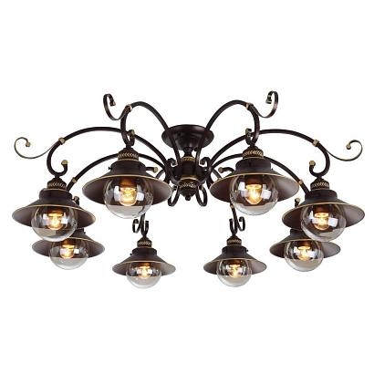 Потолочные Потолочная люстра Arte Lamp 7 A4577PL-8CK, доставка по Казахстану 