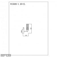 Бра iLamp Evolution W15609-1 AN+CL