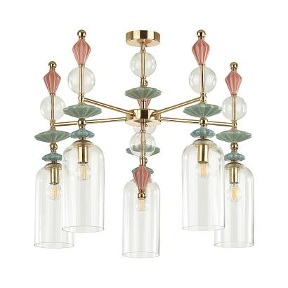 купить Подвесная люстра Odeon Light Classic Bizet 4855/5C в Алматы, svet.kz, доставка по Казахстану 
