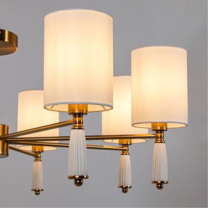 купить Люстра на штанге Arte Lamp WAVERLEY A4102PL-8PB в Алматы, svet.kz, доставка по Казахстану 