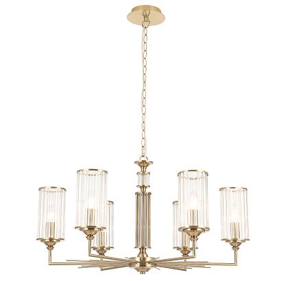 люстра crystal lux gloria sp6 brass crystal lux 1910/306, доставка по Казахстану 