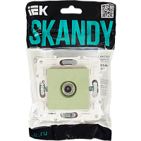 Дополнительная картинка SKANDY Роз. TV оконечная SK-A12M мятн. IEK