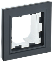 BRITE Рамка 1-мест. IP44 РУ-1-БрГ-44 граф. IEK 
