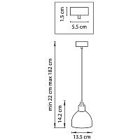 Дополнительная картинка Подвесной светильник Lightstar Loft 865017