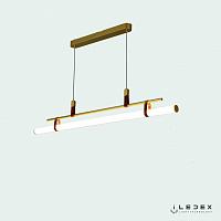подвесной светильник iledex zoom 9498p-46w-3000k gold&brown&white iledex 9498p-46w-3000k gl-br-wh, доставка по Казахстану 