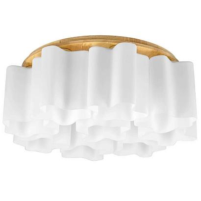 Потолочные Потолочная люстра Lightstar Nubi Legno 802095, доставка по Казахстану 