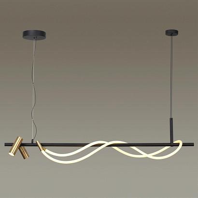 люстры 4397/30l hightech odl23 103 черный/античная бронза/металл/канат подвесной св-к ip20 led 30w 1200лм 3000k corda, доставка по Казахстану 