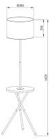 Дополнительная картинка Торшер Arte Lamp Combo A2070PN-1BK