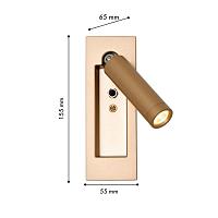 Дополнительная картинка Настенный светильник Bedside 4495-1W