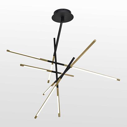 люстры люстра потолочная lussole hardeman lsp-7210, доставка по Казахстану 