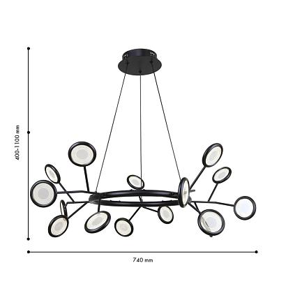 подвесной светильник mugs 4252-15p, доставка по Казахстану 