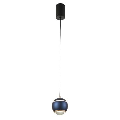 светильник подвесной crystal lux caro sp led blue crystal lux 1344/201, доставка по Казахстану 