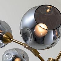 Дополнительная картинка Потолочная люстра Arte Lamp Yuka Smoky A7759PL-6PB