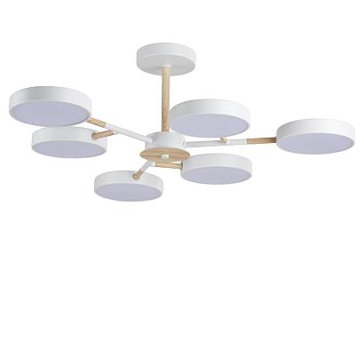 купить 5652/99CL LEDIO LN23 белый, дерево Светильник потолочный LED 108W 5385Лм 3000-6000К 220V BRAD в Алматы, svet.kz, доставка по Казахстану 