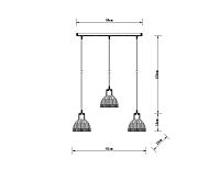 люстра arte lamp lancaster a5869sp-3bk, доставка по Казахстану 