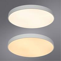 люстры потолочный светодиодный светильник arte lamp arena a2671pl-1wh, доставка по Казахстану 