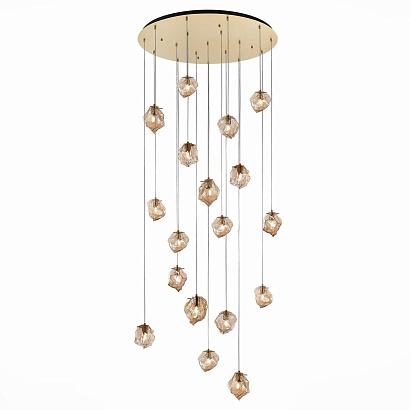люстры подвесная люстра st luce portici sl1175.303.18, доставка по Казахстану 