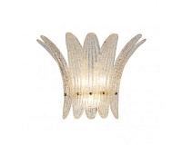 NEWPORT  Бра, Gold Light yellow glass L35*H25*Sp22 cm G9 3*40W