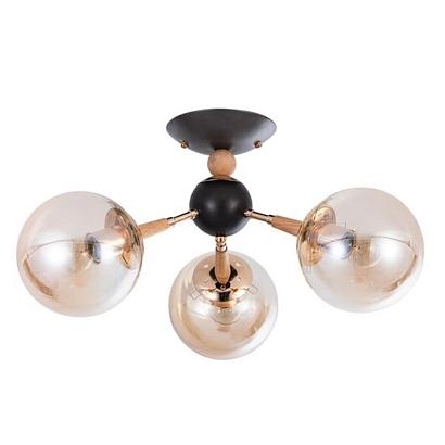 Потолочные Потолочный светильник Arte Lamp BOSTON A4485PL-3BK, доставка по Казахстану 