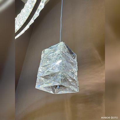 подвесной светильник crystal lux rolando sp1.1 chrone crystal lux 3620/201, доставка по Казахстану 