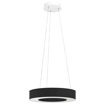 люстры 39992 подвесной потолочный светильник (люстра) guamare, led 34w, 3980lm, h1500, ?530, сталь, белый/т, доставка по Казахстану 