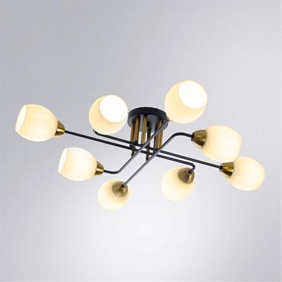 Потолочные Потолочная люстра Arte Lamp ANDREA A8141PL-8BK, доставка по Казахстану 