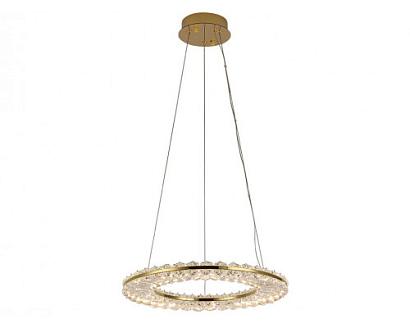 newport 8240 8241/400 gold new , подвесной светильник, gold сlear crystal d40*h3,3/250 см led strip 27w 3100k 2970lm, доставка по Казахстану 