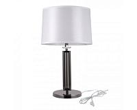 NEWPORT 4400 4401/T black glossy без абажура , Настольная лампа, Black glossy Clear crystal D40*H72 cm E27 1*60W