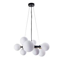 Дополнительная картинка Подвесная люстра Arte Lamp GEMINI A2243SP-10BK